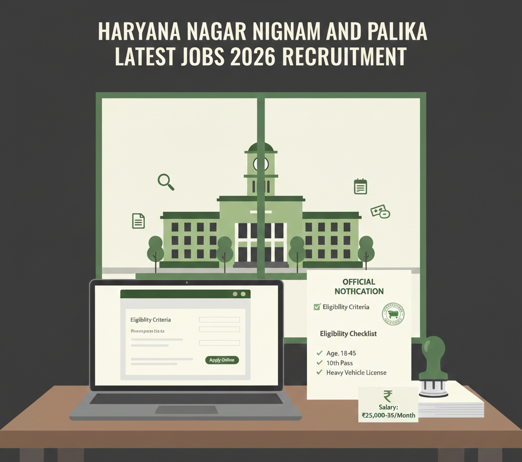 Overview of latest Nagar Nigam and Palika jobs in Haryana
