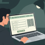 Student downloading MDU admit card 2026 for UG and PG exams online.