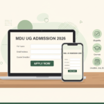 MDU UG Admission 2026 overview with fee structure, online form, and latest updates