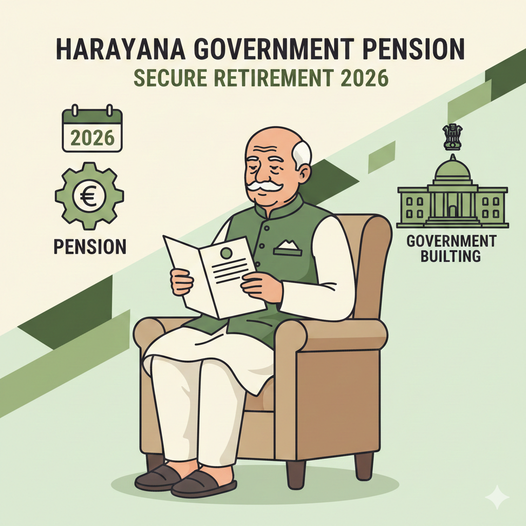 Haryana Government Pension Rules 2026 guide for retired employees