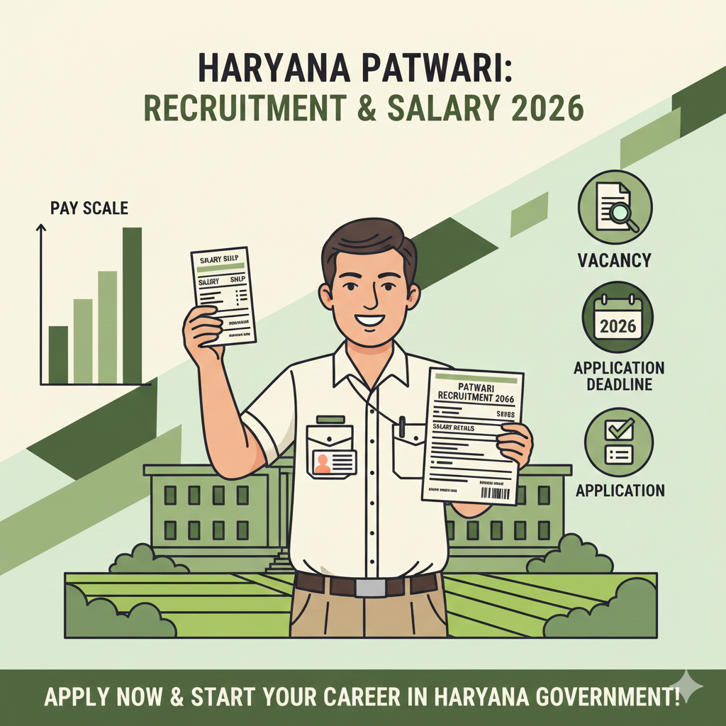 Haryana Patwari salary, vacancy count, and latest recruitment updates