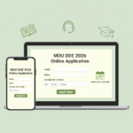MDU Distance Education (DDE) 2026 overview with courses, fees and online form