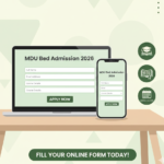MDU B.Ed Admission 2026 overview with online form, fee structure & guide